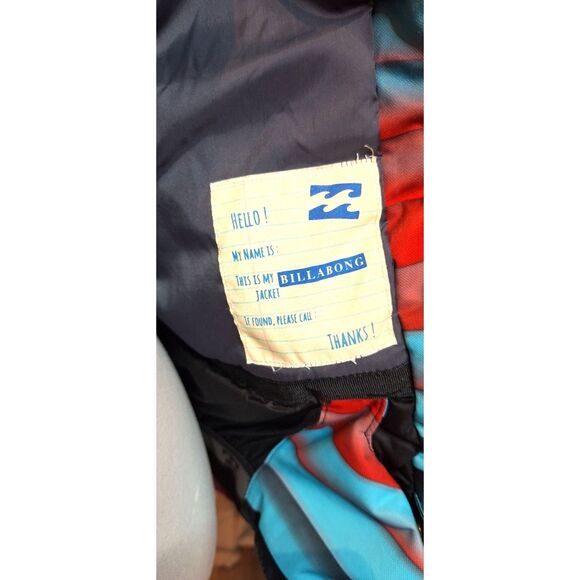 VTG Billabong Jacket 80s Size YOUTH Large - Picture 15 of 16